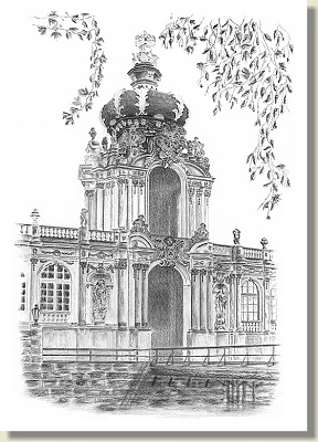 Kronentor-Dresdner-Zwinger